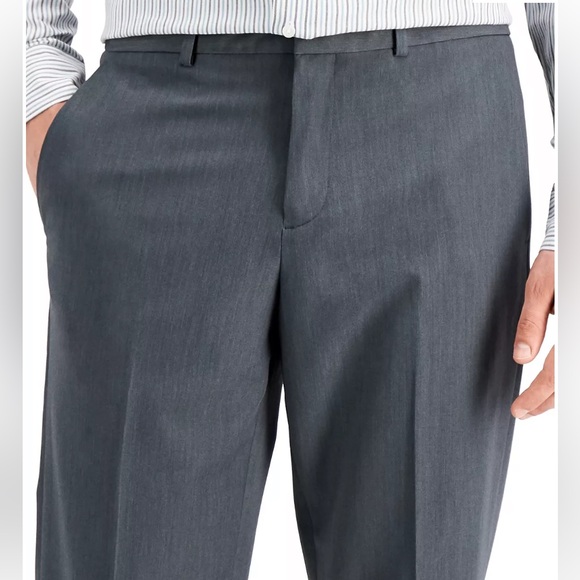 NWT Perry Ellis Portfolio Modern Fit Slate 40x30 Gray - Picture 8 of 10